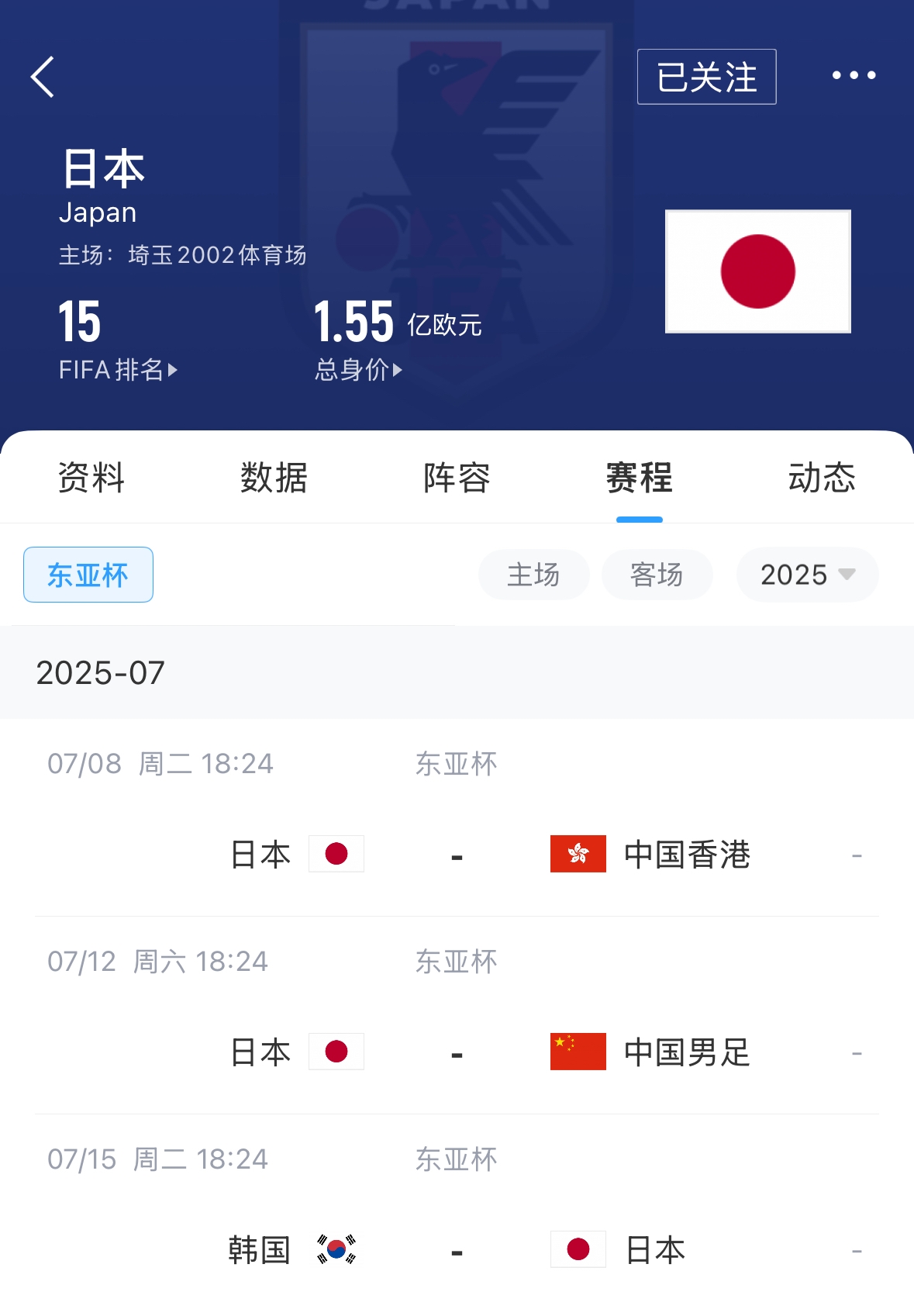 多少球隊？日本東亞杯列表：沒有前往歐洲的球員！長門Yuto領(lǐng)先 首次被選中12人